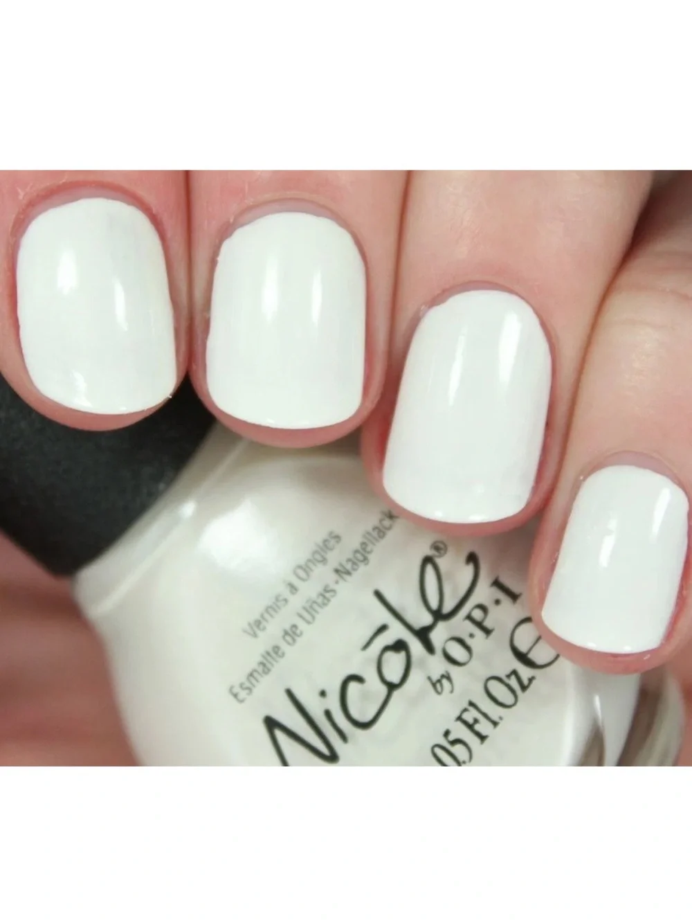 OPI Nicole White Cream Nail Lacquer